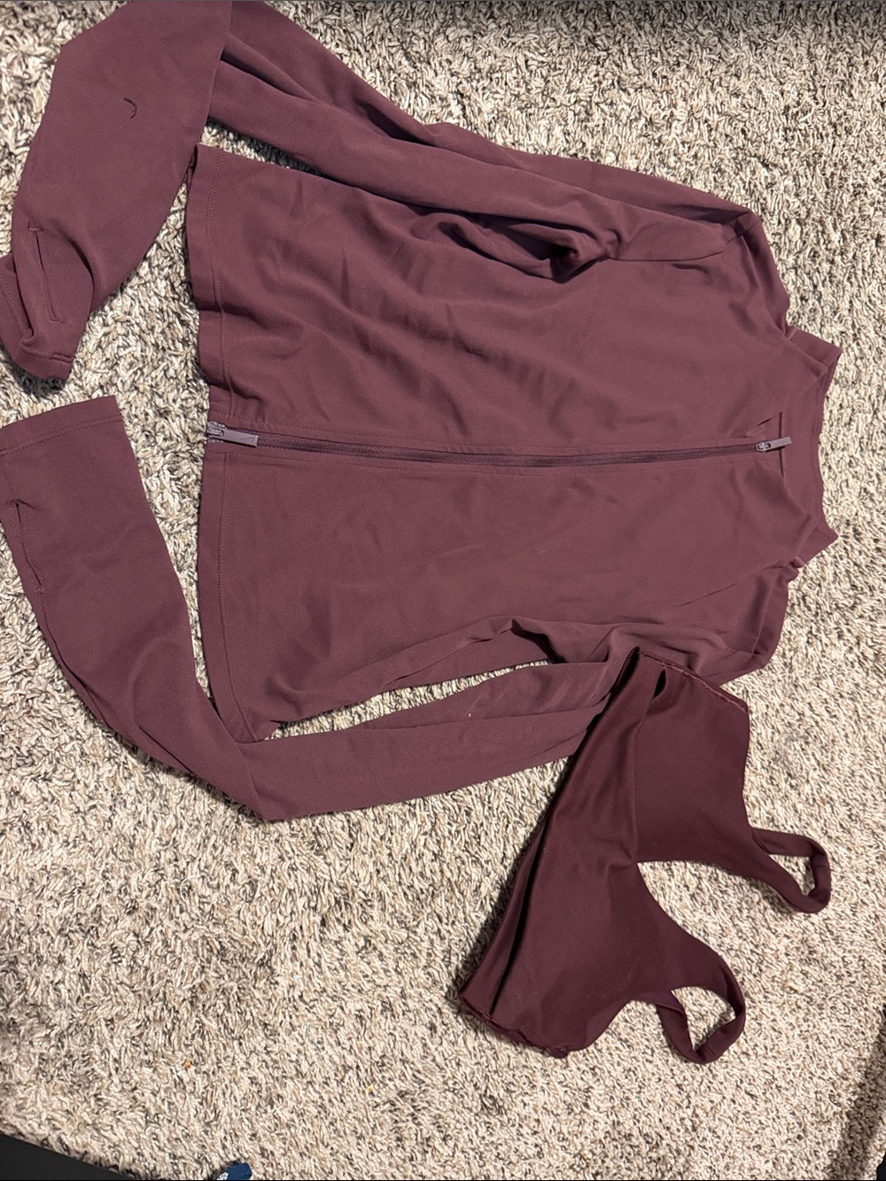 Nike Women's Plum Zip-Front Sports Jacket